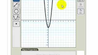 Graphing Parabolas with WebAssign Graphing Tool [upl. by Dittman78]