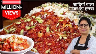 शादियों वाला गाजर का हलवा बनाये घर पर हलवाई की खास ट्रिक से  Halwai Style Gajar Ka Halwa Recipe [upl. by Ankney]