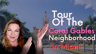 A Tour of the Coral Gables Neighborhood in MiamiDade [upl. by Rasaec]