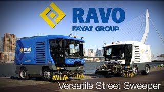 Versatile Street Sweeper  RAVO R5 Options [upl. by Garnett]