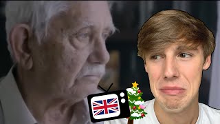 American Reacts to quotBritish Christmas Adsquot [upl. by Leirza200]