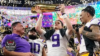 Clemson vs LSU CFP National Championship  College Football Highlights [upl. by Eba388]