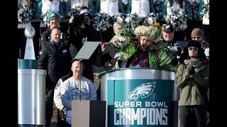 Jason Kelces full speech at Eagles parade [upl. by Abate]