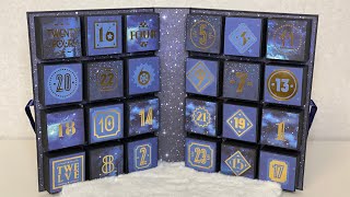 Advent Calendar Book  Tutorial [upl. by Rayburn]