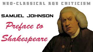 Samuel Johnson Preface to Shakespeare Summary Analysis and explanation [upl. by Landbert972]