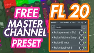 FREE FL Studio Master Channel Mixer Preset Preview  ProducerGrind Kits [upl. by Bianka]