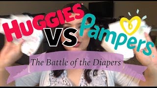 HUGGIES vs PAMPERS The Battle of the Diapers [upl. by Sivet507]