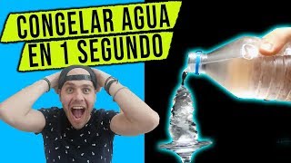 Hielo instantáneo en un segundo  Pongamoslo a prueba [upl. by Aidnic]