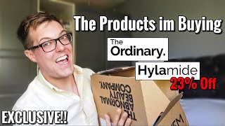 DECIEM FLASH SALE ANNOUNCED  Exclusive  What Im Buying From The Ordinary and Hylamide skincare [upl. by Ozen]