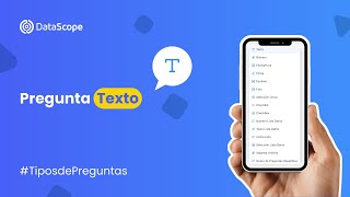 DataScope  Configuración pregunta quotTextoquot [upl. by Adnih28]