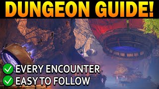 Destiny 2 Complete GRASP OF AVARICE Dungeon Guide [upl. by Meelak]