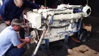 Detroit Diesel 671 TIB 485HP Marine Engine [upl. by Natsirt873]