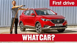 2021 MG ZS EV review – a fully electric SUV bargain  What Car [upl. by Esela]