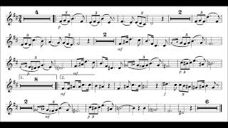 Alto Saxophone PlayAlong  Schubert Serenade  Ständchen  Sheet music [upl. by Kamat]