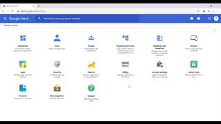 Google Workspace  Admin Console [upl. by Juni]