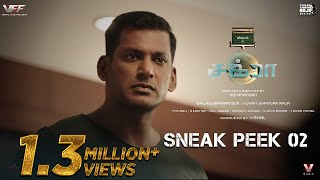 CHAKRA  Tamil Sneak Peek 2  Vishal  Shraddha Srinath  Yuvan Shankar Raja  VFF [upl. by Kinnard]