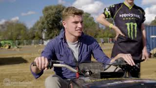 Crazy Lawn Mower racing in Australia  Mighty Machines TV [upl. by Nnek]