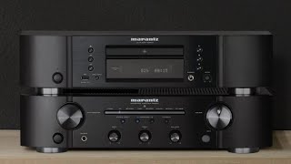 Marantz PM6007 amp and CD6007 player debuts to build on its predecessors success [upl. by Aettam457]