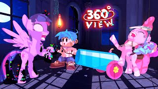 Vs Twilight Sparkle 360° Animation Pibby FNF  Dusk Till Dawn [upl. by Aranahs748]