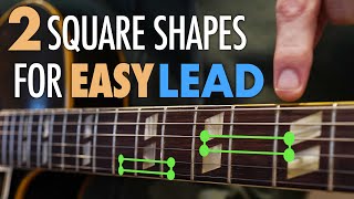 Get started playing lead guitar with these 2 easy square shapes Not sure where to start Start here [upl. by Covell788]