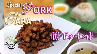 Pork Tapa Special  Authentic Tapa Recipe  How to make an AllTime Pinoy Favorite Tapa Dish [upl. by Misha]