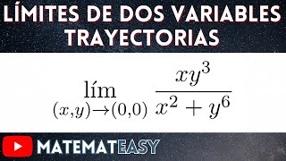 📌 Límites de Dos Variables  Trayectorias Ejercicio 8 [upl. by Sidoney]