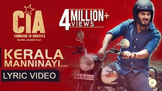 Kerala Manninayi Lyric Video  Comrade In America  CIA   Gopi Sundar  Dulquer Salmaan [upl. by Nnywg]