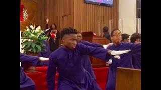 BISHOP PAUL S MORTON  BOW DOWN AND WORSHIP HIM MIME DANCE [upl. by Silado813]