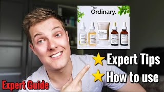 HOW TO USE THE ORDINARY  Hints Tips and Hacks  How To Build A Skincare Routine With The Ordinary [upl. by Milone]