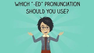 Pronunciation Past Tense Regular Verbs ed [upl. by Dranyar645]