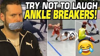 Try Not to Laugh Basketball Ankle Breakers [upl. by Bonnell61]