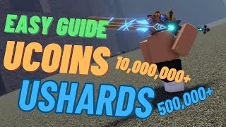 AUT How to get UCOINS and USHARDS FAST [upl. by Sharron]