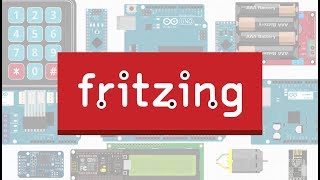 Building a virtual circuit using Fritzing [upl. by Shulins859]