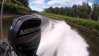 2015 Mercury Fourstroke 80 Jet [upl. by Farika556]