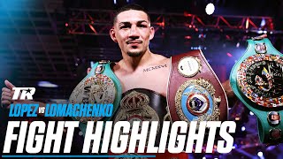 Teofimo Lopez Upsets Vasiliy Lomachenko to become Undisputed Lightweight Champion  FIGHT HIGHLIGHTS [upl. by Sylvie382]