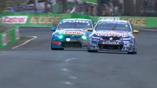 FINAL LAPS Chaz Mostert and Paul Morris win the 2014 Supercheap Auto Bathurst 1000 [upl. by Ebony]