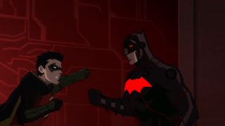 Justice League Dark Apokolips War  Batman VS Robin Damian Wayne [upl. by Ennairek668]