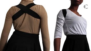 Homemade Posture Corrector  DIY a Posture ‘Brace’  Version 2 [upl. by Gamali14]