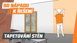 Jak na tapetování stěn [upl. by Tlihcox]