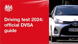 Driving test 2024 official DVSA guide [upl. by Grier]