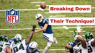 Reviewing Professional Field Goal Kicker Techniques [upl. by Glorianna]