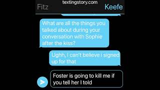 KotLC Sokeefe’s first kiss while playing Spin the BottlePart 3Texting Story [upl. by Nare]