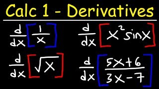 Calculus 1  Derivatives [upl. by Gayler]