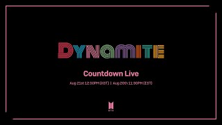 BTS 방탄소년단 Dynamite Countdown Live ENG [upl. by Norehc]