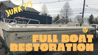 FULL BOAT RESTORATION START TO FINISH [upl. by Sherrill343]