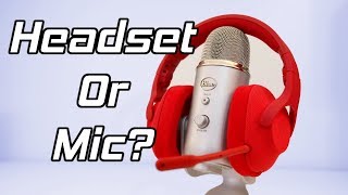 Gaming Headset Or Microphone  Do You Need A Condenser Mic [upl. by Roch261]