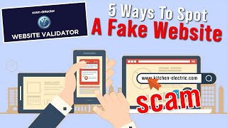 5 Ways To Spot A Fake Website [upl. by Ycrad712]