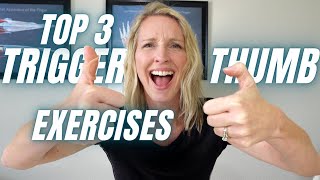 Top 3 Trigger Thumb Exercises [upl. by Bartram]