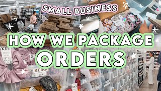 How We Pack Orders Small Business Guide  Tutorial amp Tips 📦✨ [upl. by Iren727]