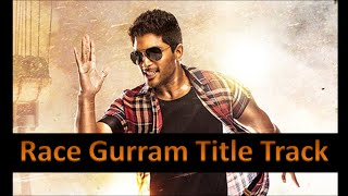 Race Gurram Songs  Kill Bill Pandey Theme  Allu Arjun Shruti hassan SS Thaman [upl. by Chesney]